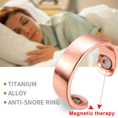 SleepRing™ Acupressure Anti-Snore Ring Reduces Fatigue, Promotes Weight Loss, and a Better Night's Sleep